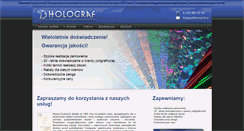 Desktop Screenshot of holograf.pl